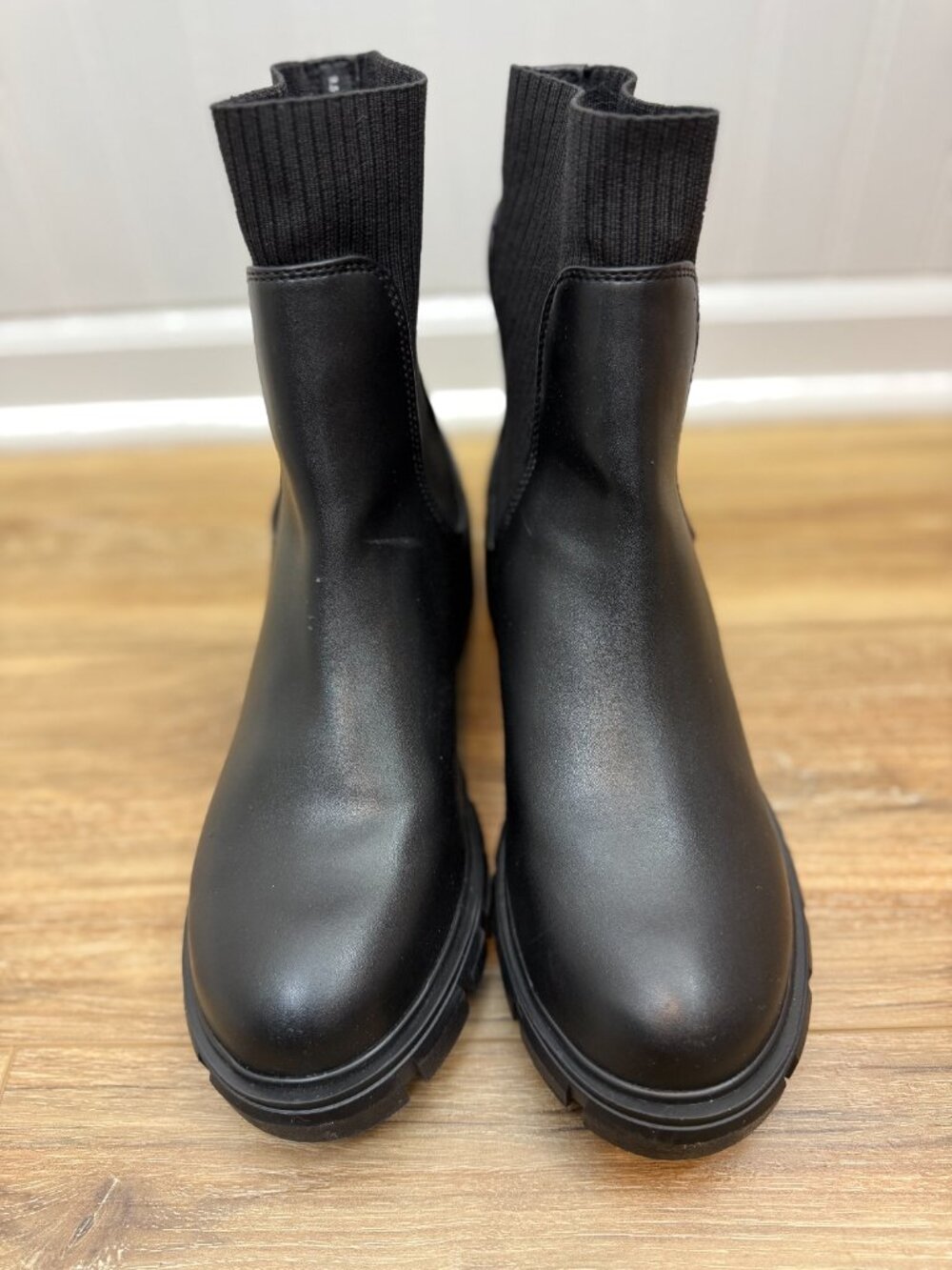 Steve Madden Women's Black Hayle Pull-on Boots - Size - 9.5 - Picture 2 of 9